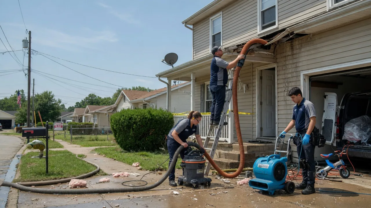 Water Damage Restoration in Wanblee, SD near me